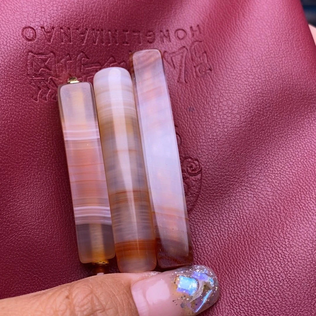 山***瑶玛瑙/玉髓未镶嵌项链