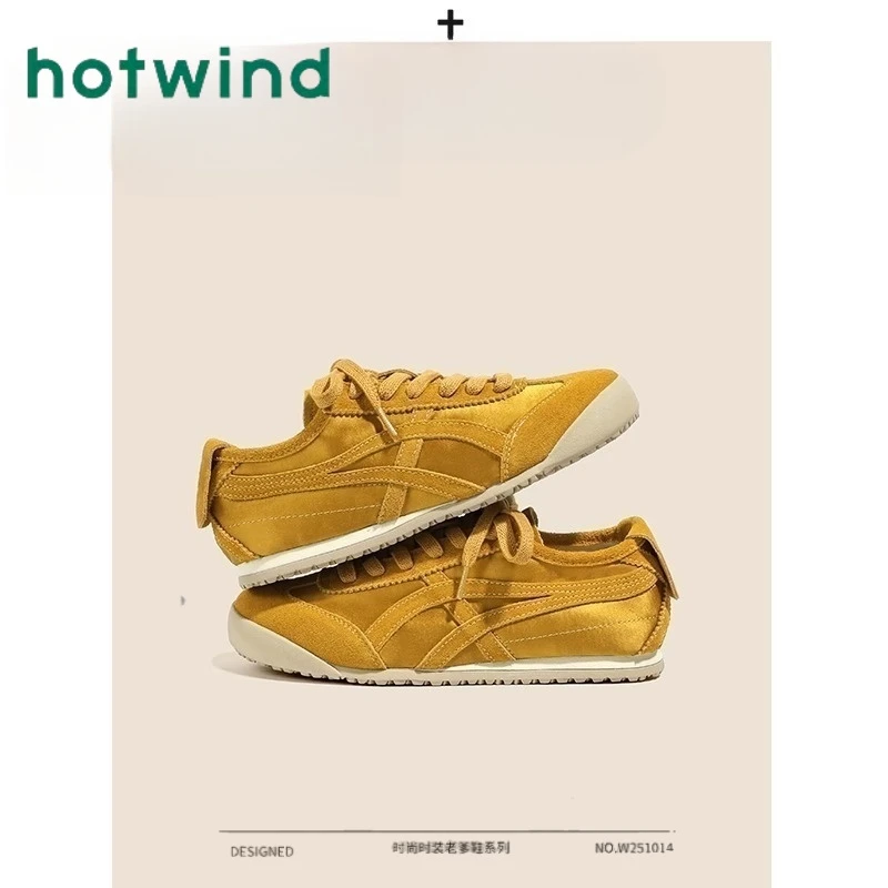 hotword/热风沃德训鞋女2025年春夏季透气防滑橡胶运动跑步鞋子女