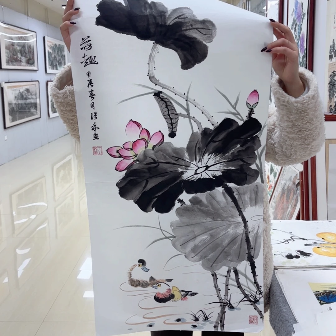 国画国画作品集一个