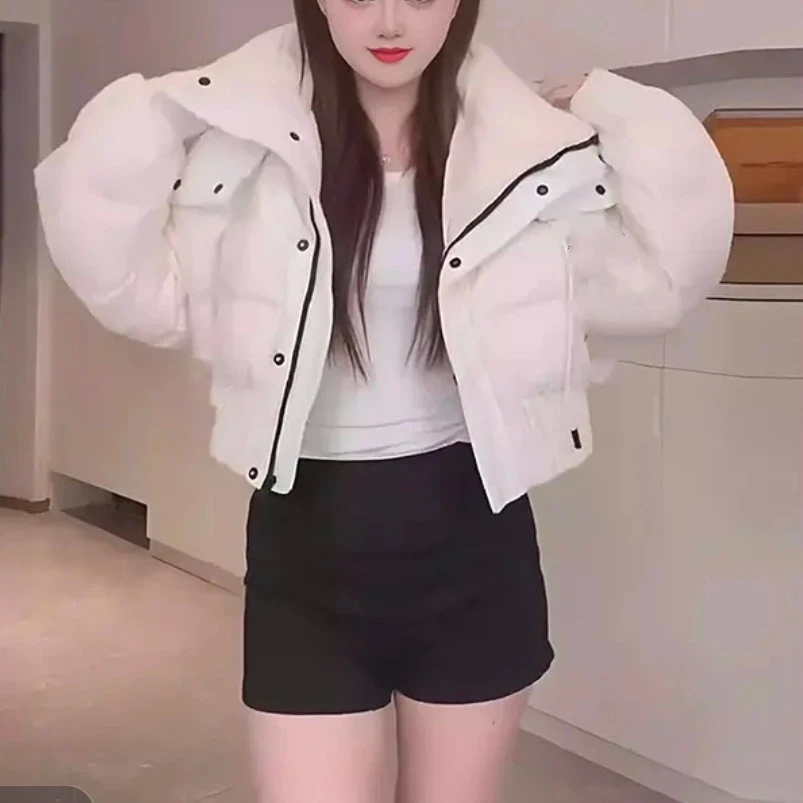 9320-F-3-4-1      冬季新款棉服面包服加厚连帽保暖韩系短款外套