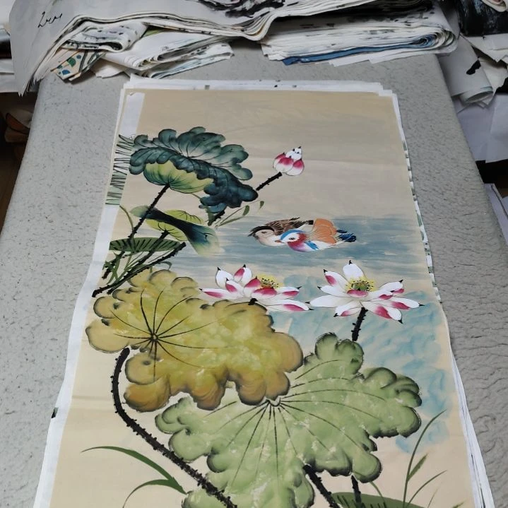 适***逢国画国画花鸟花鸟国画