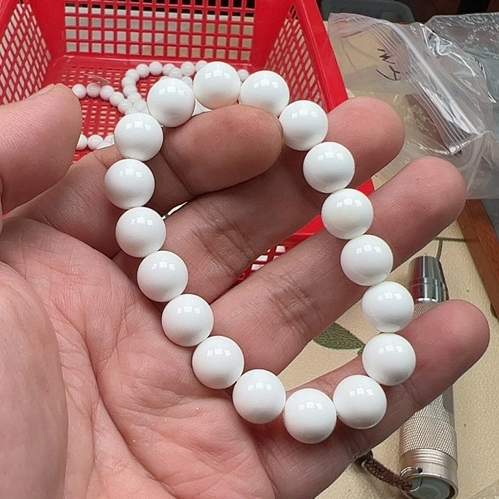 白玉菩提手串白色1091