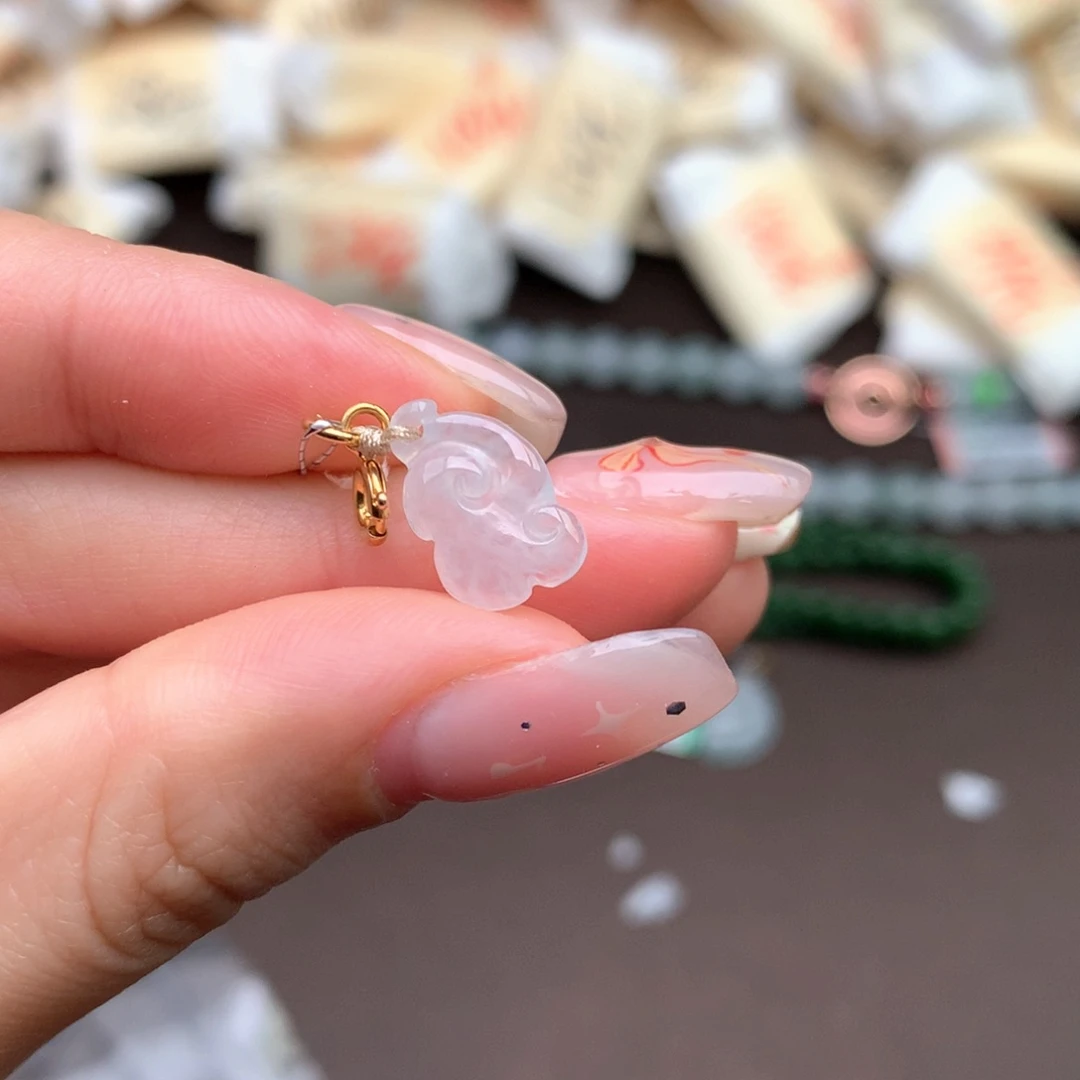 【闪购商品】翡翠挂件银S925镶嵌一