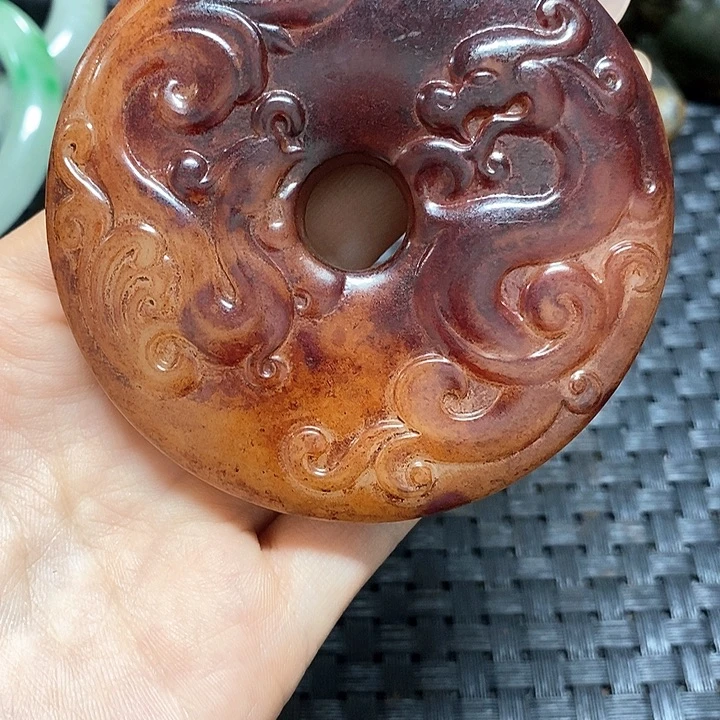 滴血莲花菩提把件