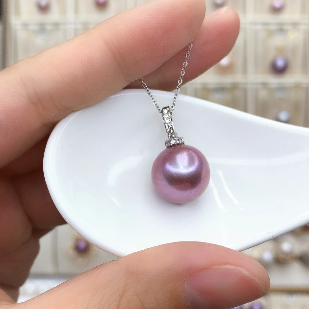 淡水珍珠颈饰合金