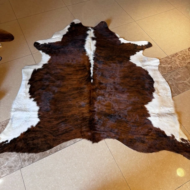 【本尼家】P62 220*210cm专拍牛皮地毯家用轻奢手工