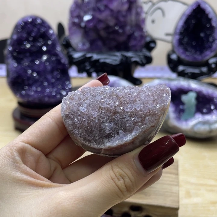 未镶嵌大型摆件（非配饰）紫晶