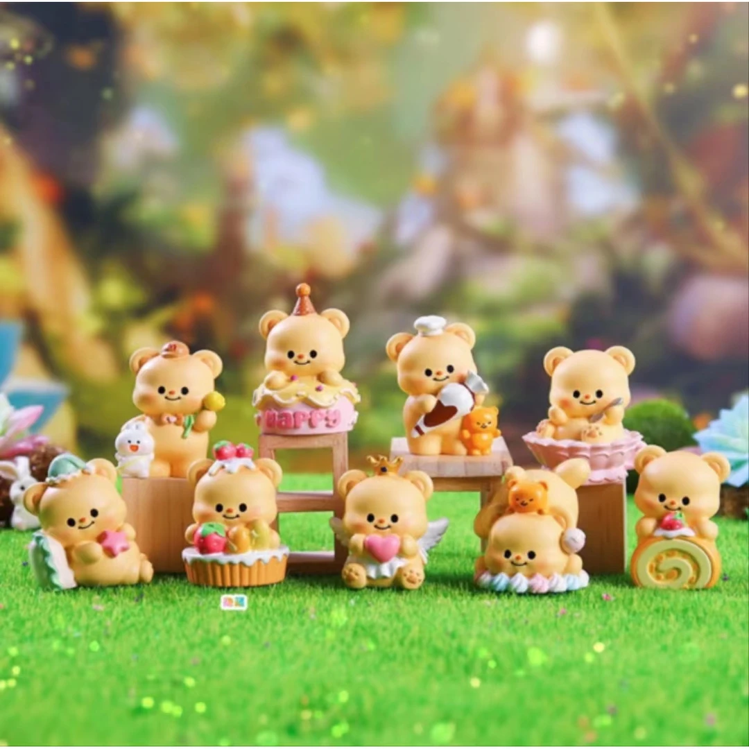 显眼包黄油小熊盲盒