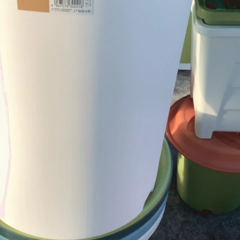 10号浅盆无托3个爱丽思白色