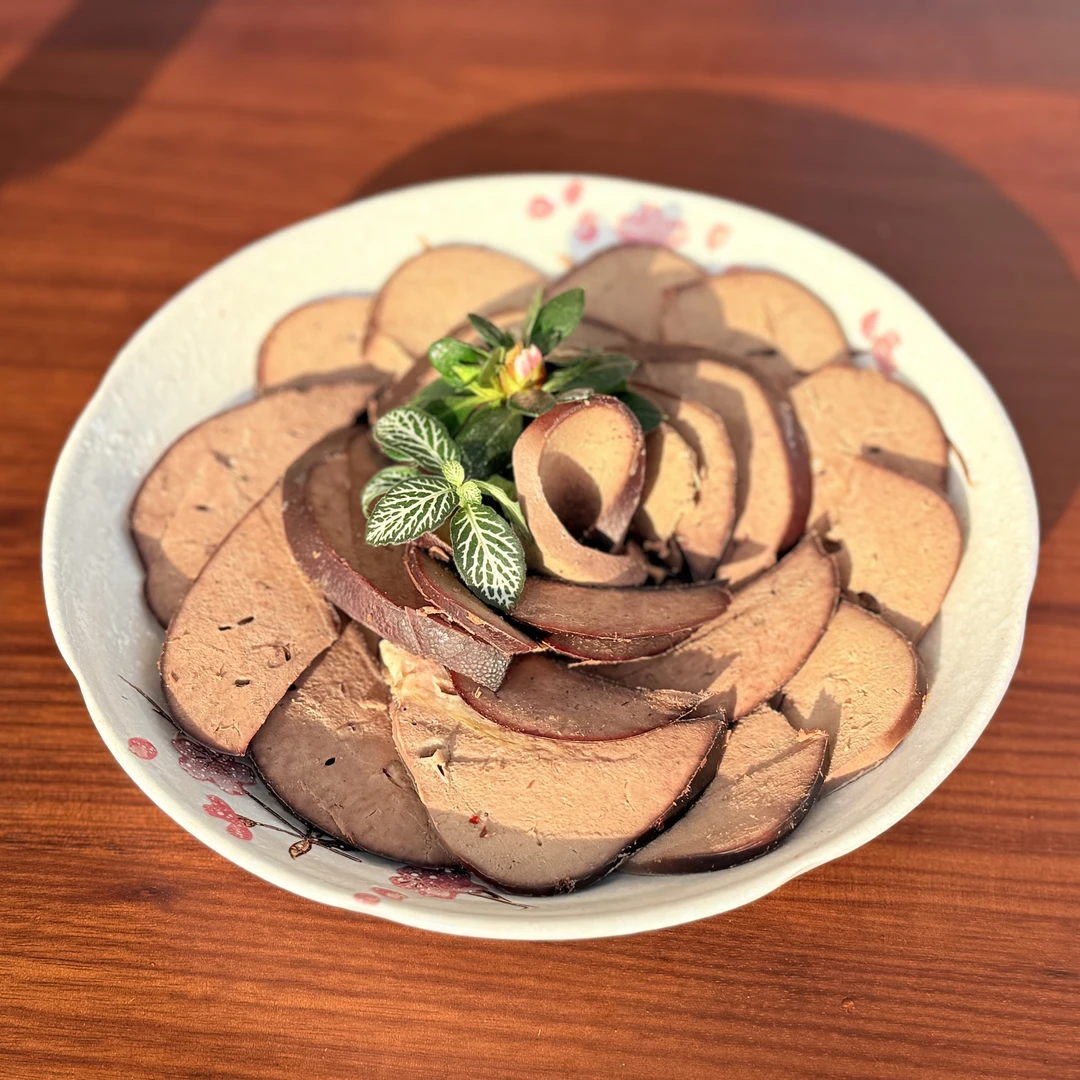 【强国食品】手工腌制自然晾晒咸猪肝