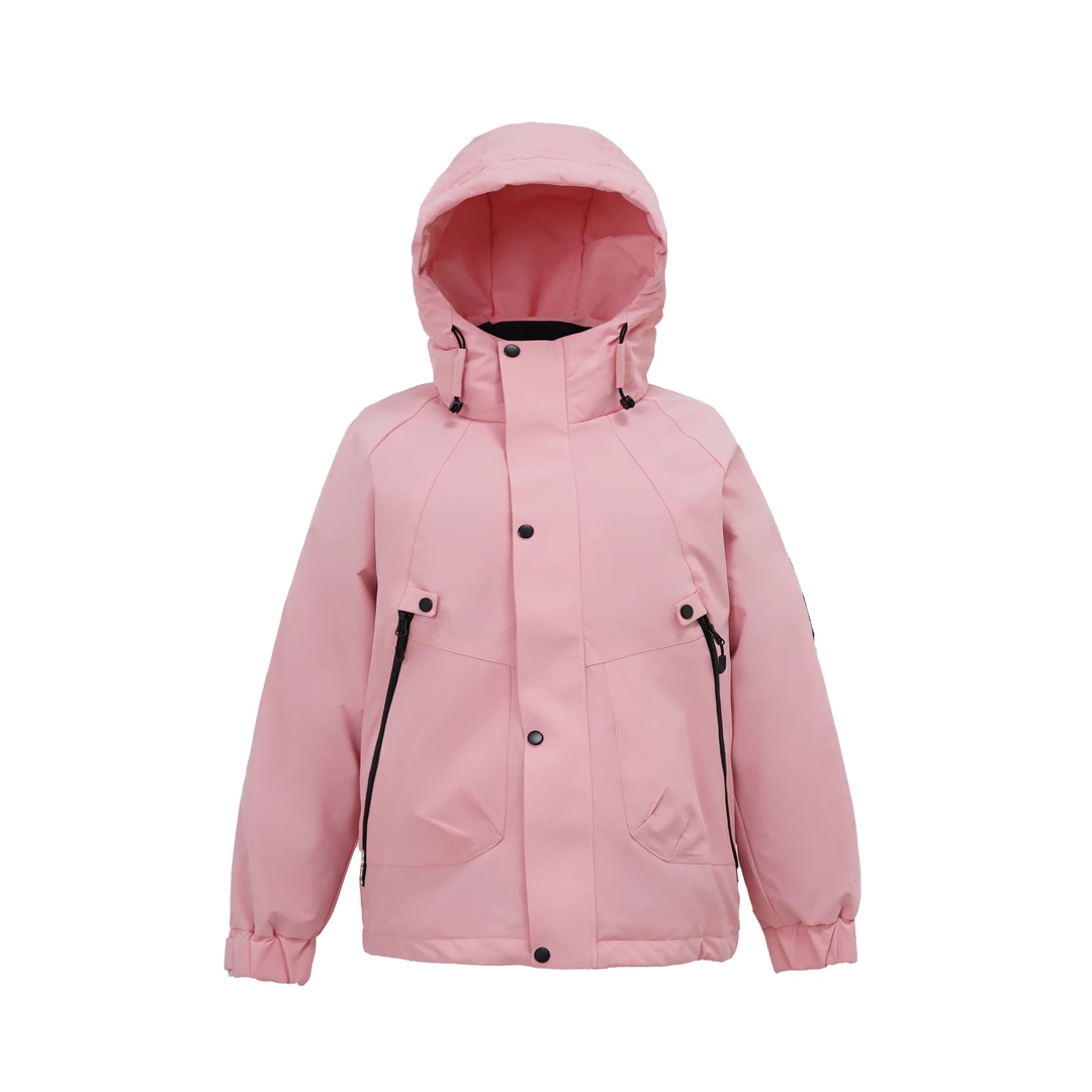 保暖厚款短款连帽时尚都市户外冲锋衣