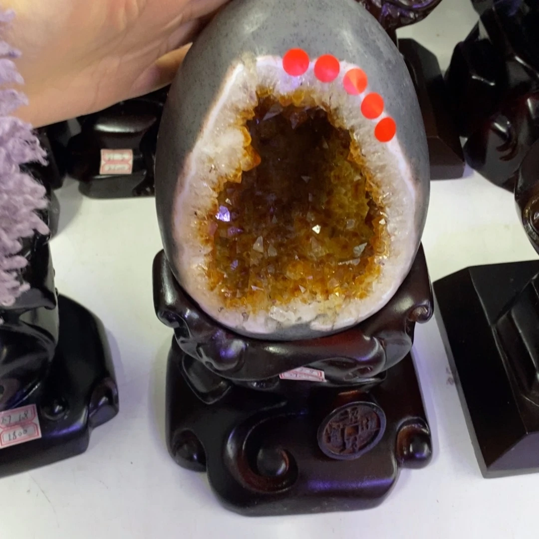 水晶摆件婷未镶嵌