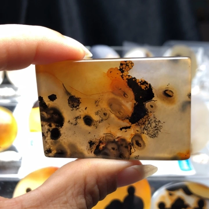合金玛瑙/玉髓珠宝奇石90有瑕