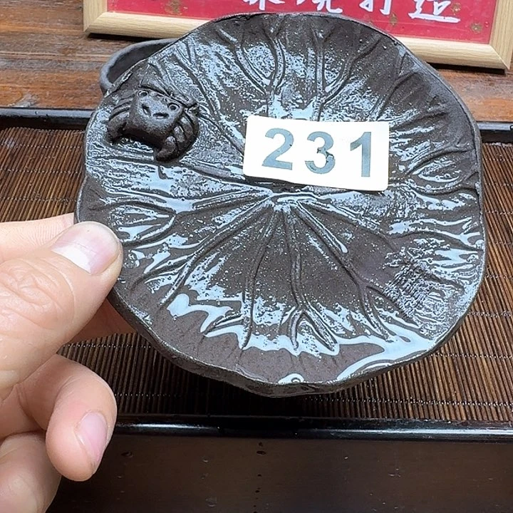 纯手工制作粗陶茶具