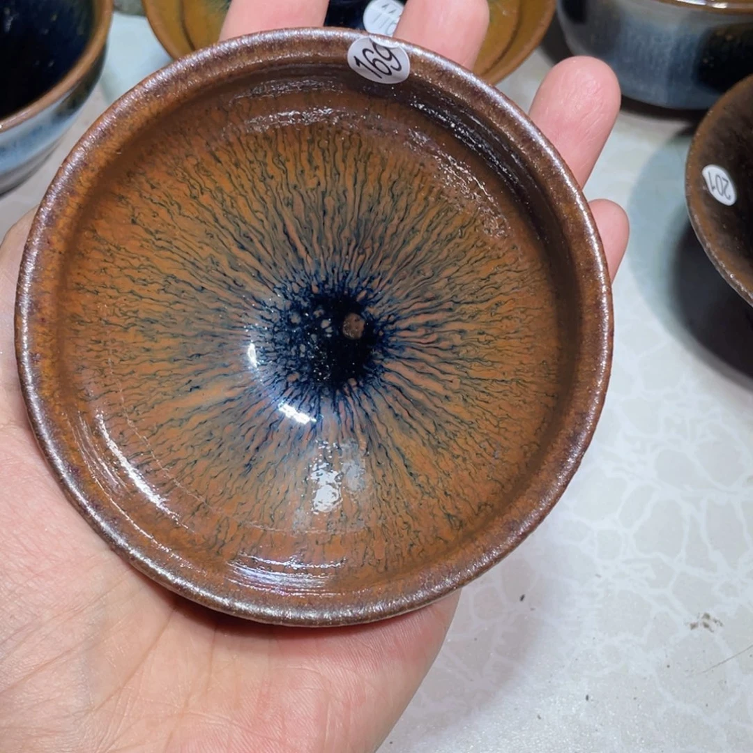 茶盏龙窑柴烧建盏169