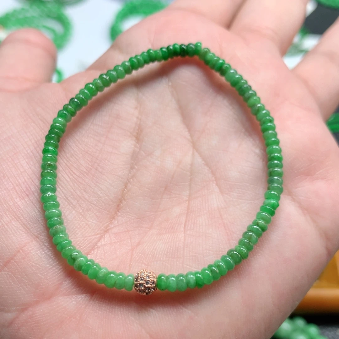 翡翠未镶嵌手链翡翠