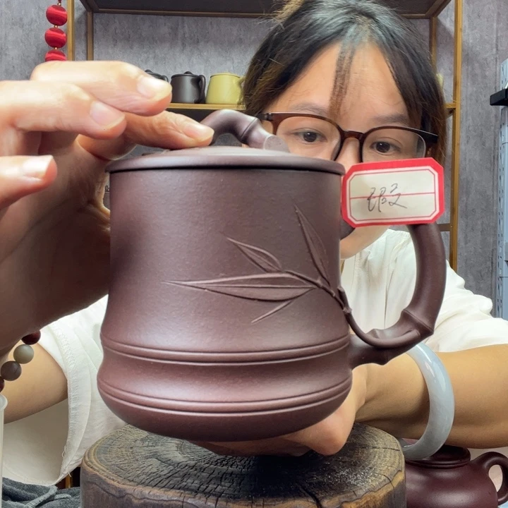 茶杯紫砂原矿紫砂杯