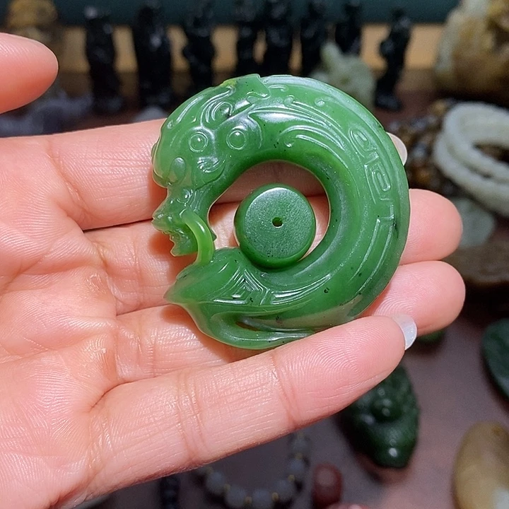 热***众和田玉未镶嵌颈饰