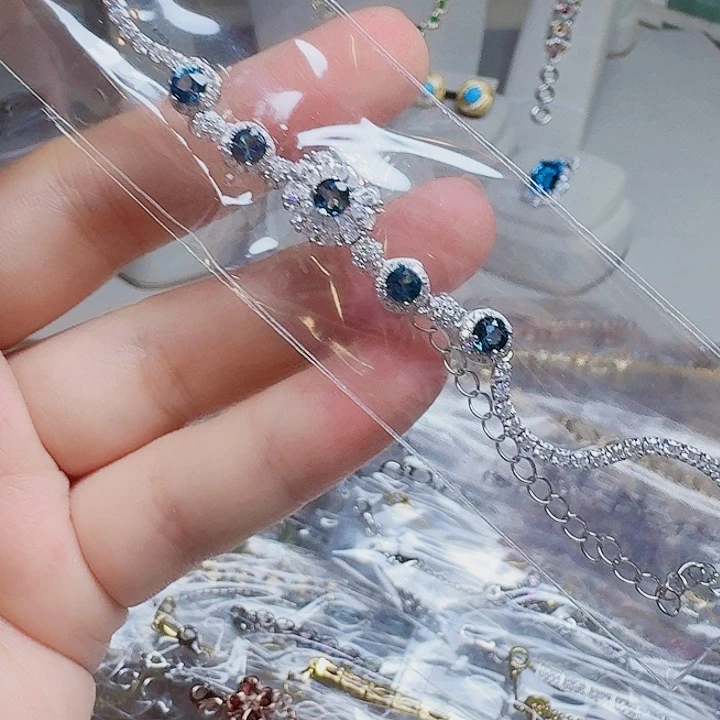 吊坠925银合成立方氧化锆