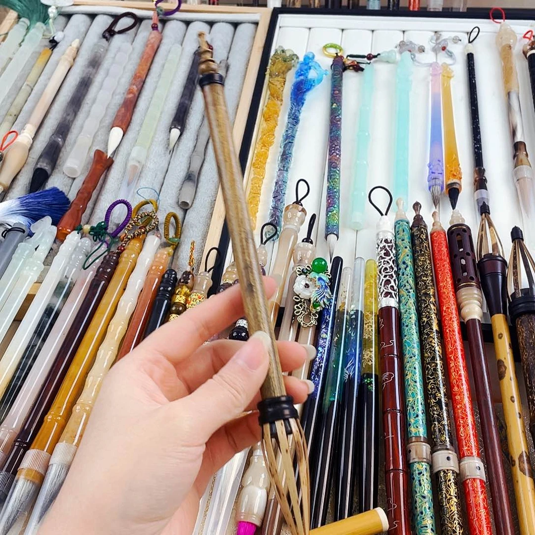 仿唐绿檀木出锋2.5鸡距一支