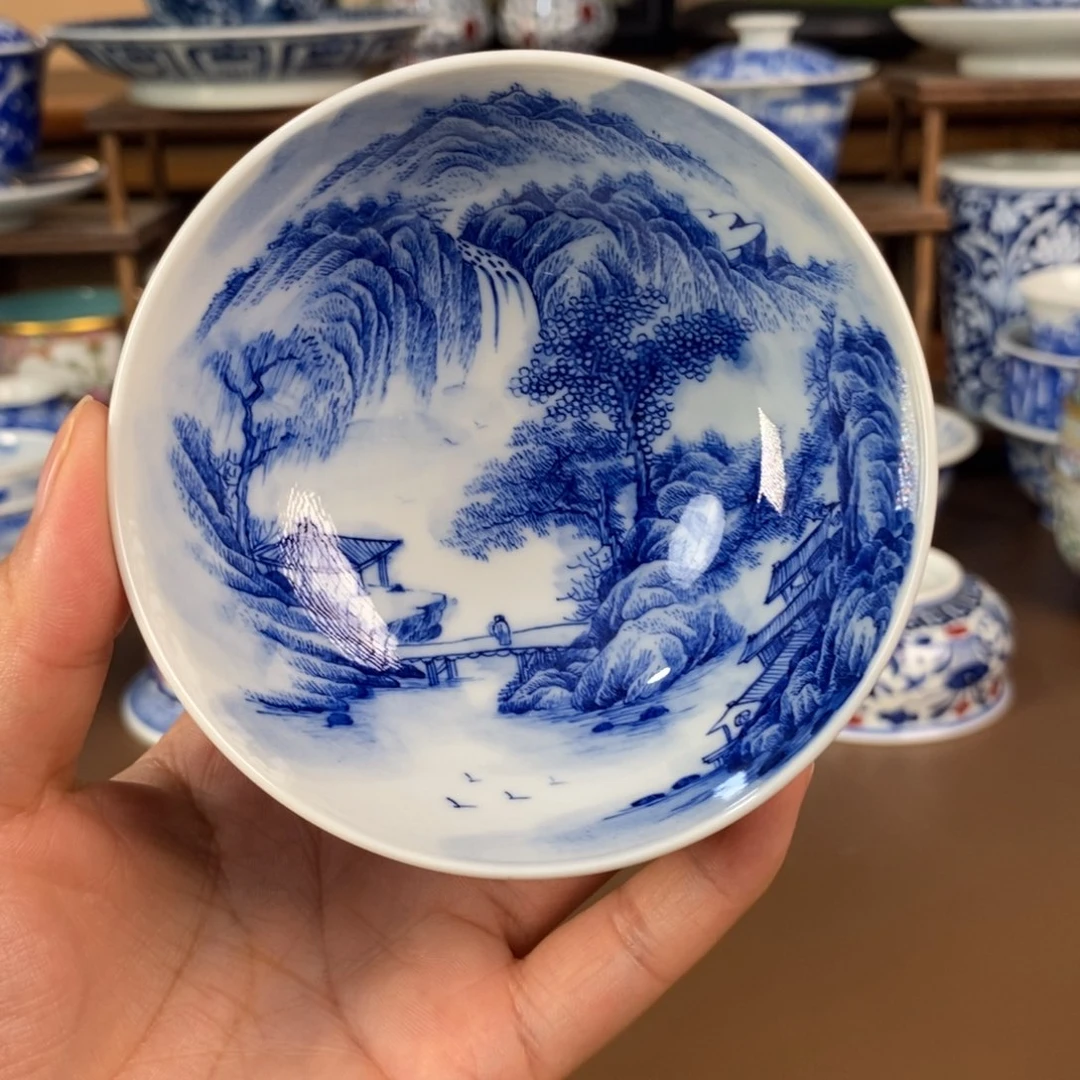 杯景德镇陶瓷手工手绘