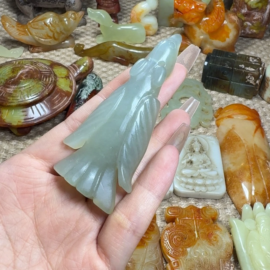 吊坠白玉菩提挂件