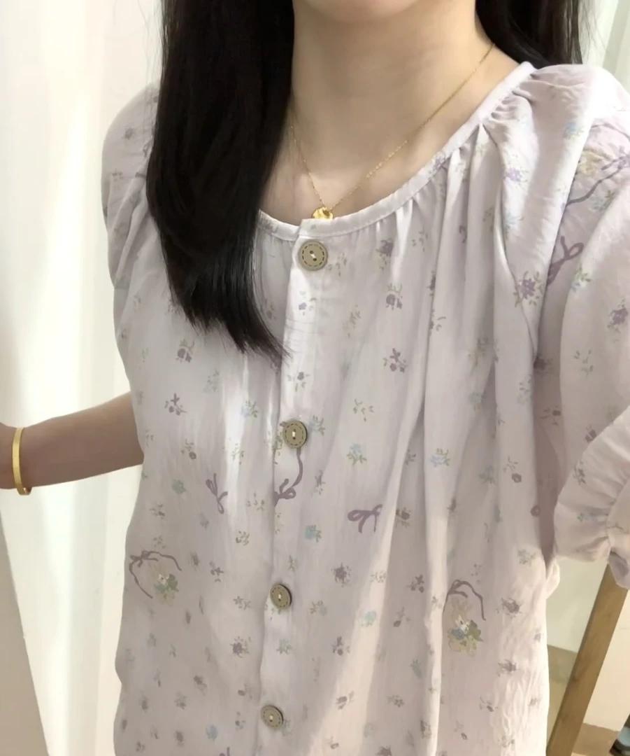 二号链接夏季短袖三件套薄款睡衣，找到编号拍下！