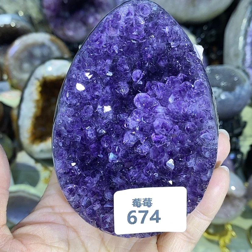 【闪购商品】未镶嵌珠宝半成品紫晶