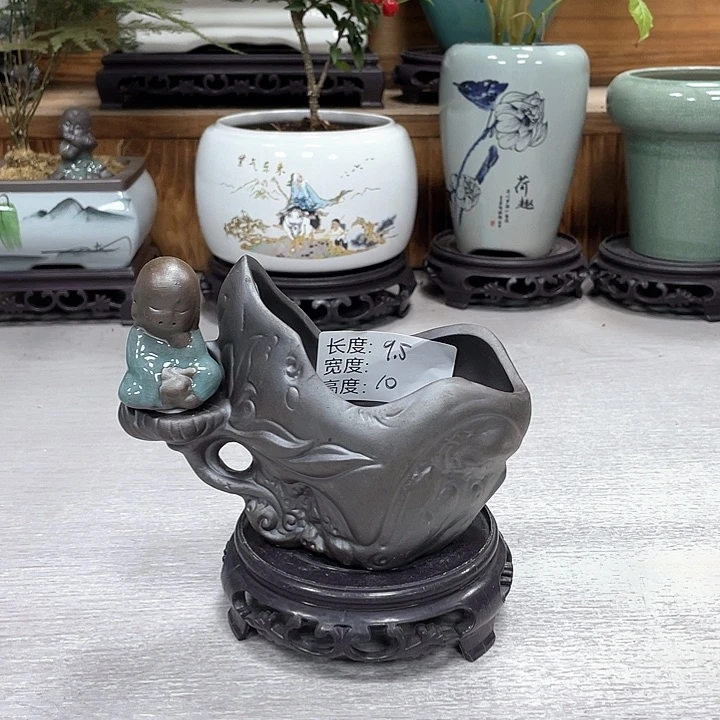 陶瓷花盆紫砂花盆福利抢购