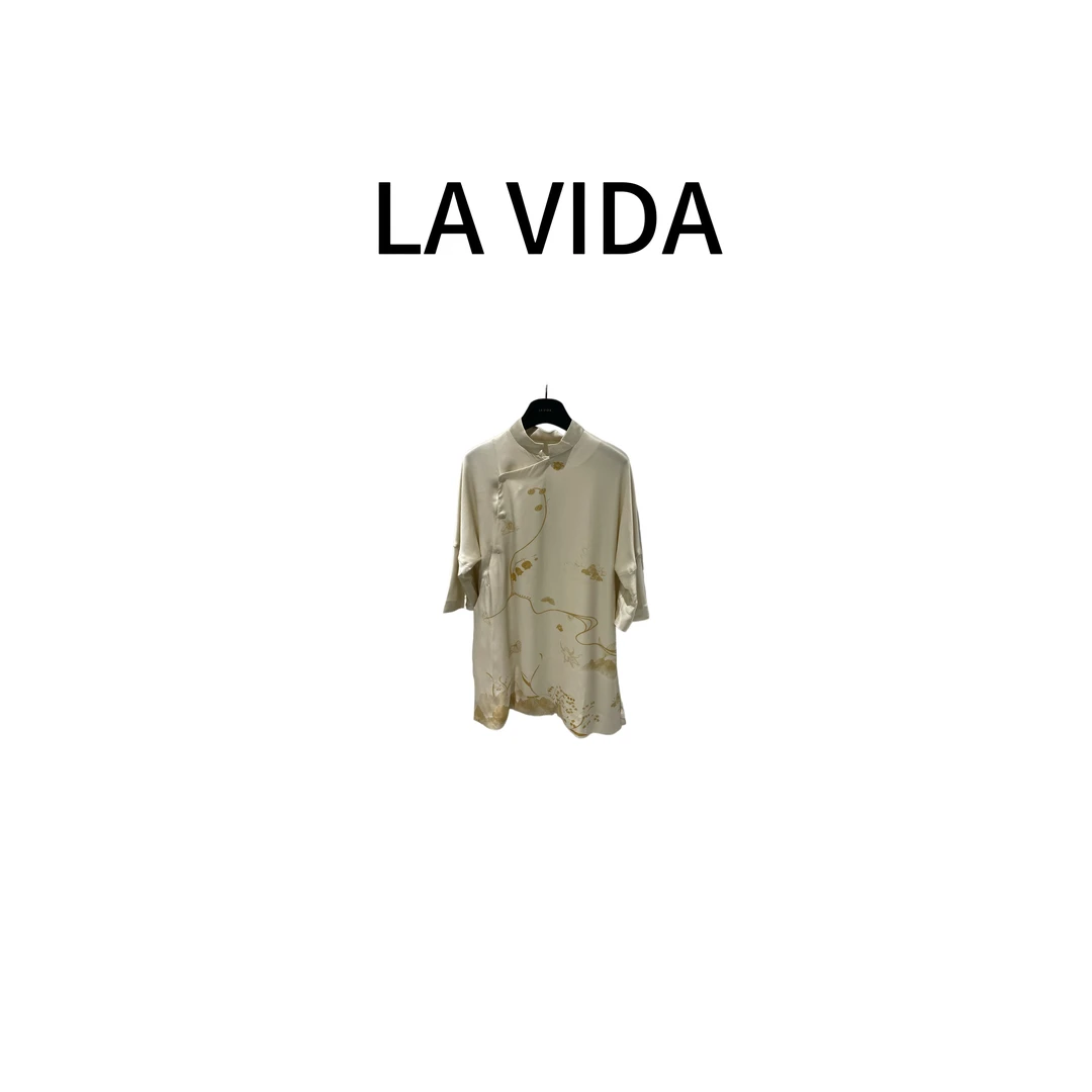 -LA VIDA-新中式国风淡雅上衣