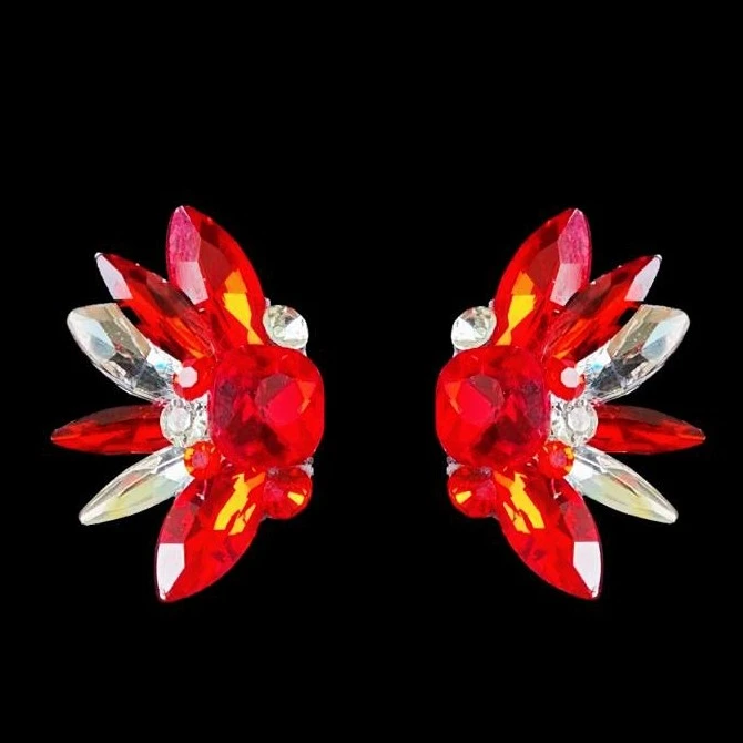 悠悠同款 国标舞耳饰 拉丁舞 摩登舞 纯手工制作 可改色