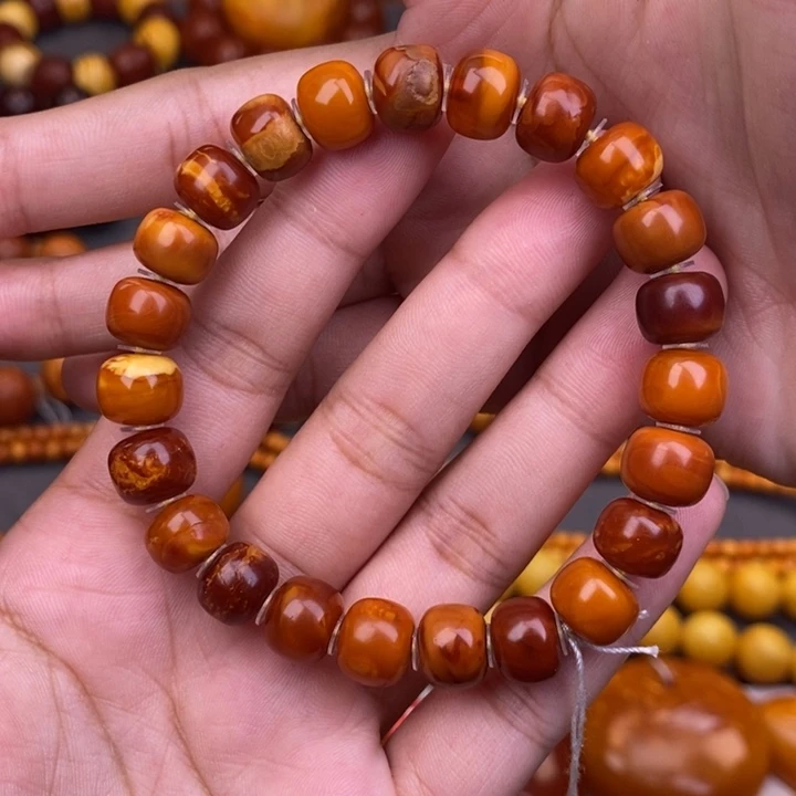 琥珀未镶嵌裸石蜜蜡L