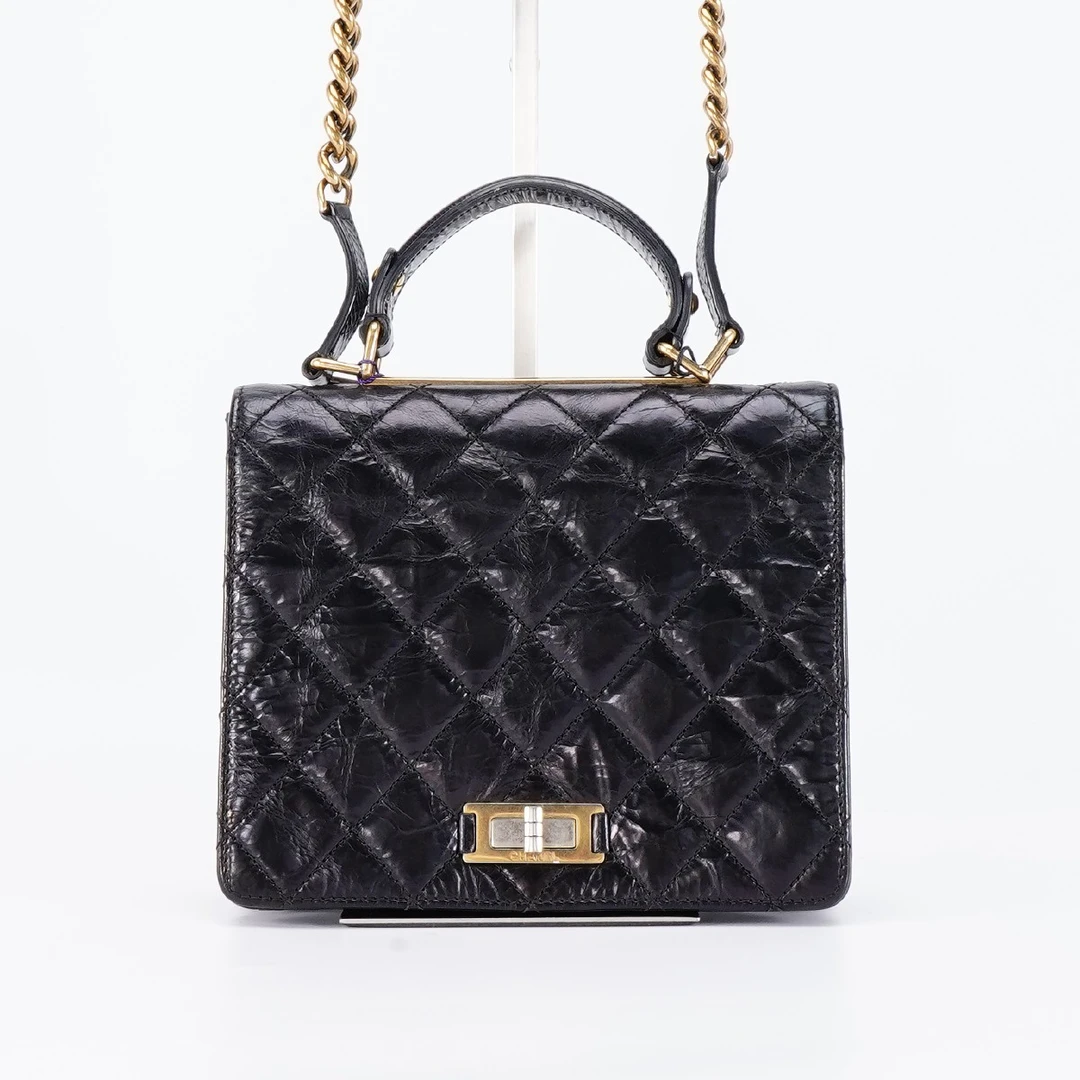 95新 Chanel/香奈儿 【静文】 trendycc系列2.55手提款/BG22017323