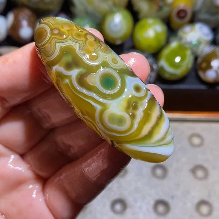 未镶嵌玛瑙/玉髓珠宝半成品37