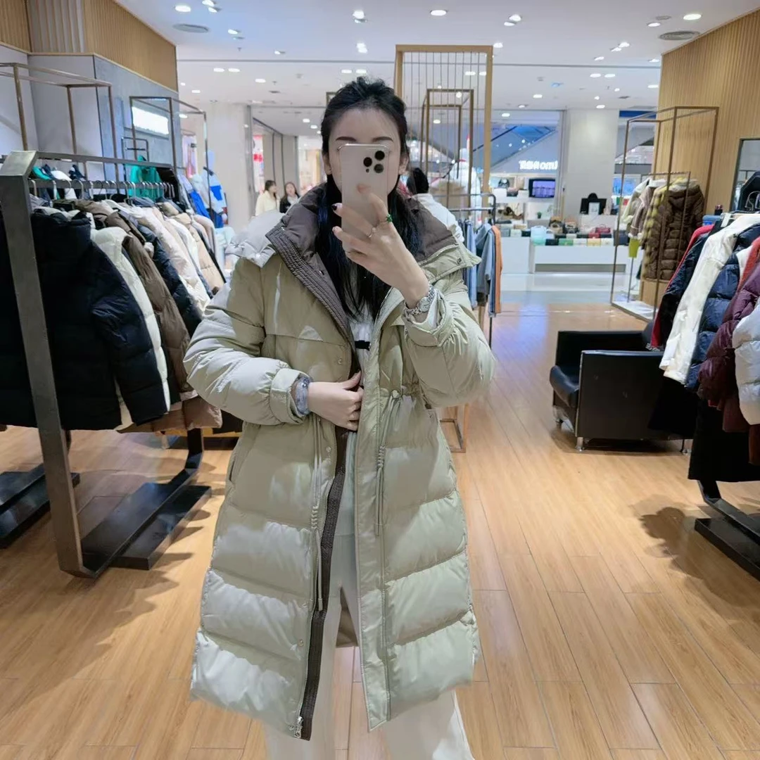 【金多乾】时尚气质女保暖鸭绒羽绒服89059淑女长款