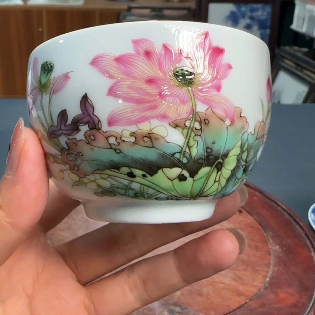 摆件景德镇陶瓷好好好