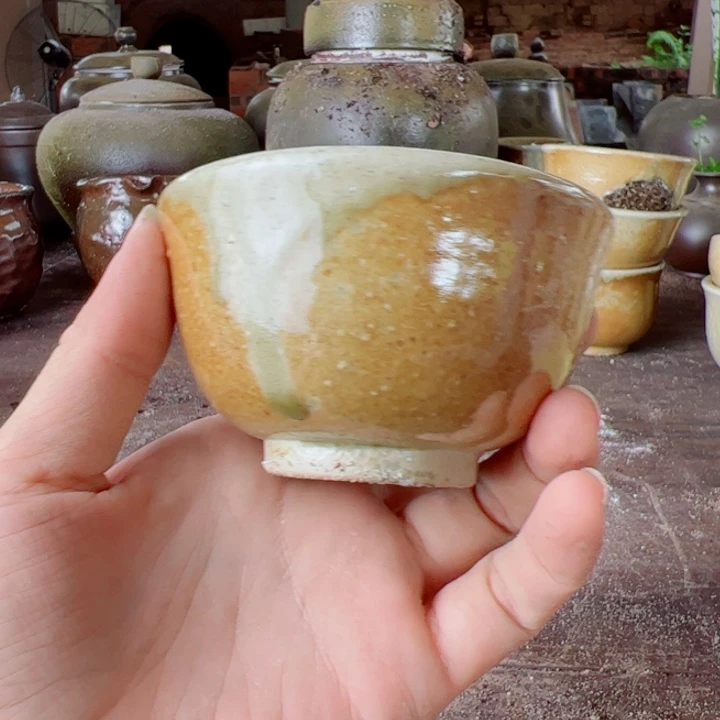 坭兴陶贵台龙窑柴烧茶器A136