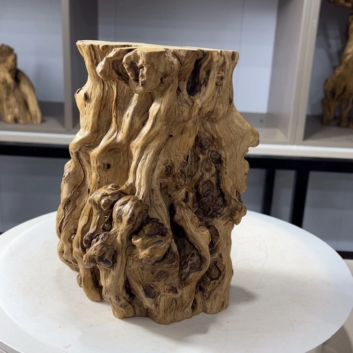 木石榴木风化木摆件底座