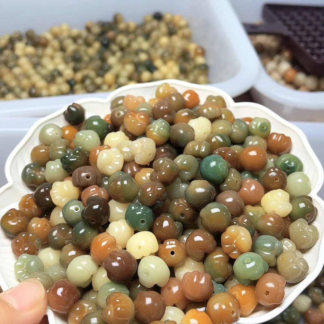 吊坠白玉菩提白玉菩提12精品猫爪10颗卡灯牌宠10颗