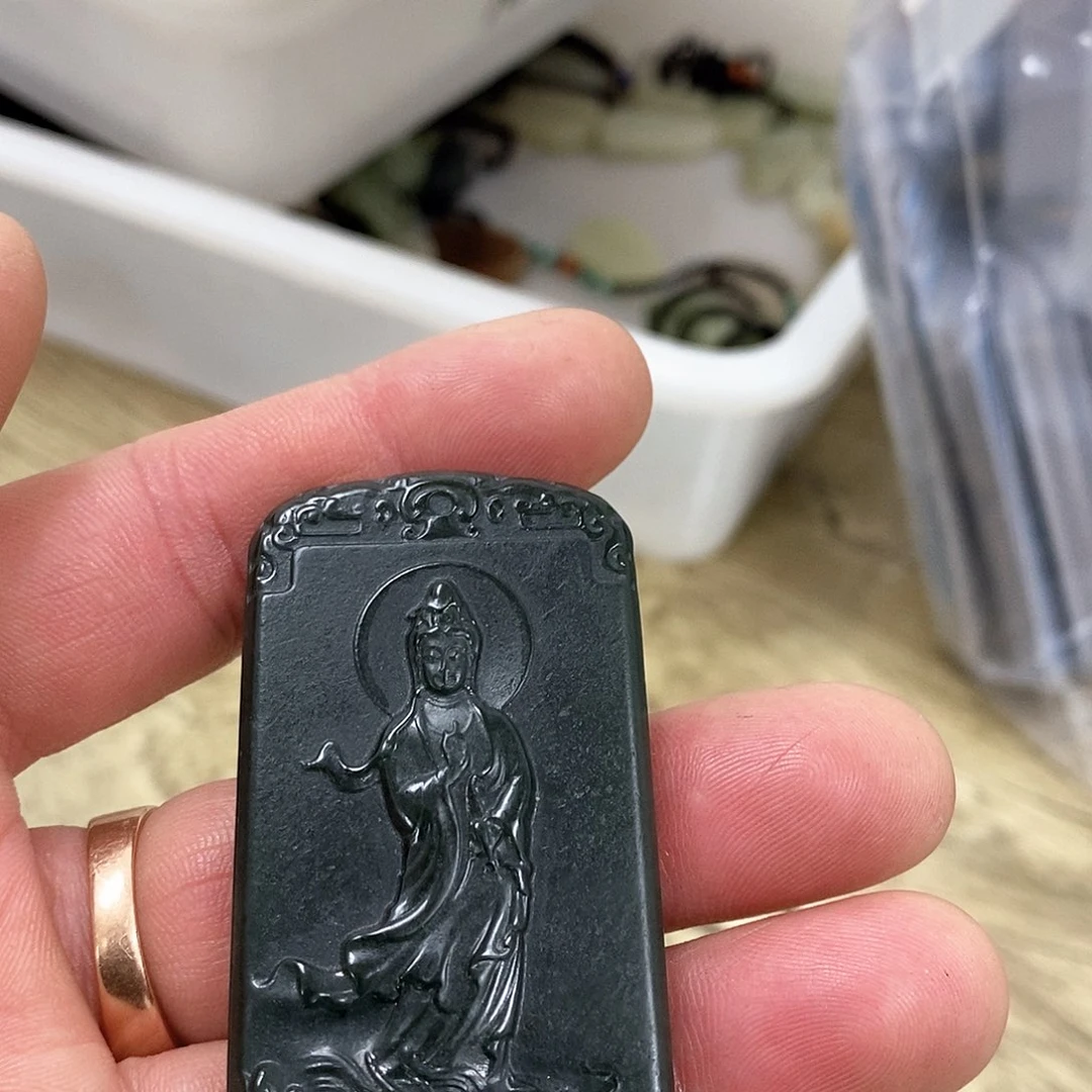 和田玉吊坠(不含链)未镶嵌