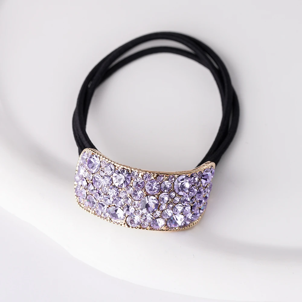 FJ168紫钻方形头绳