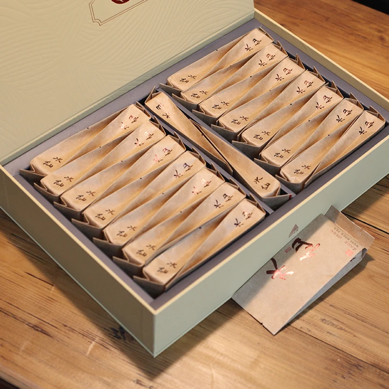 【花木兰】兰底花香木质香水仙中轻火武夷岩茶正岩兰底中秋礼盒装