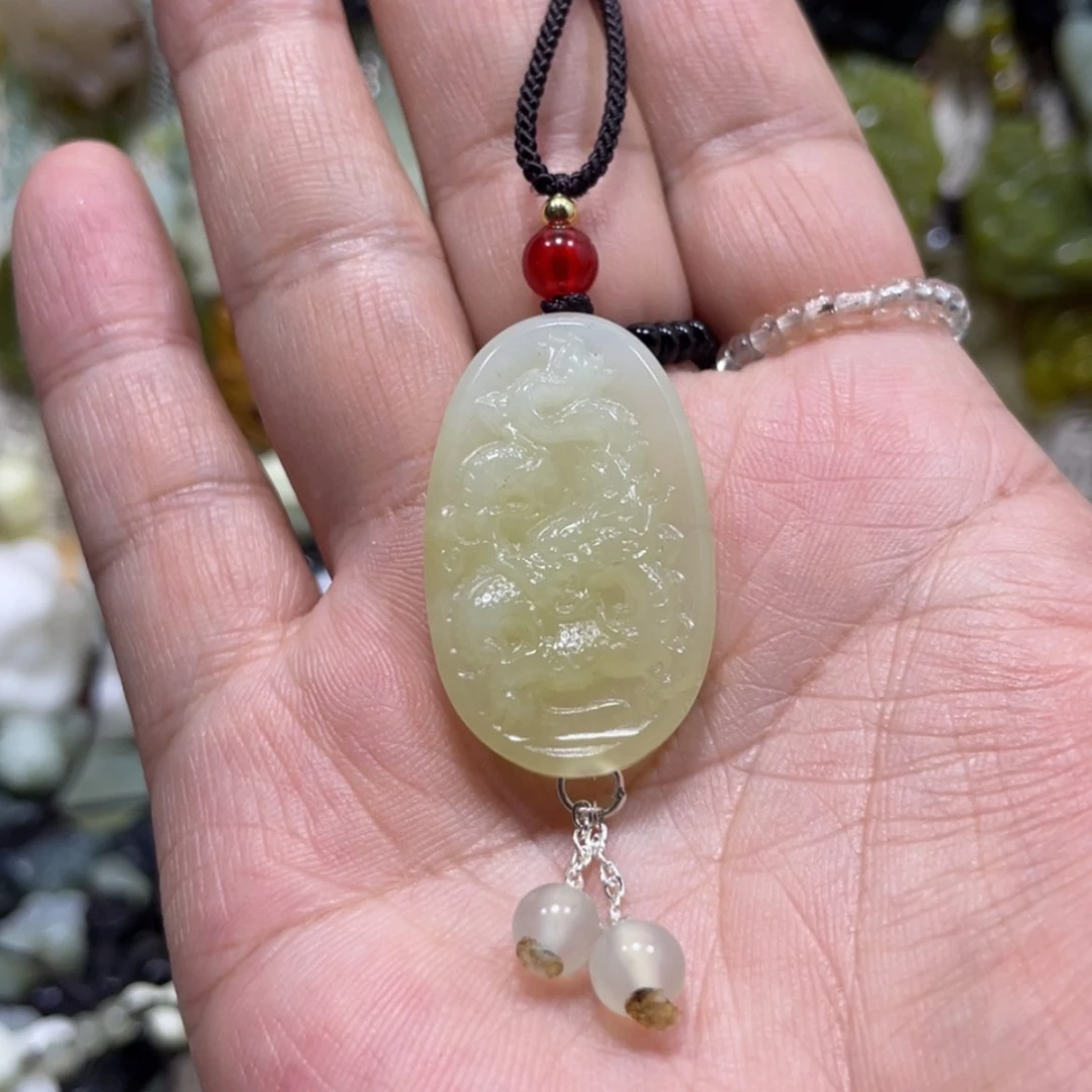 【闪购商品】岫玉颈饰未镶嵌26吊坠