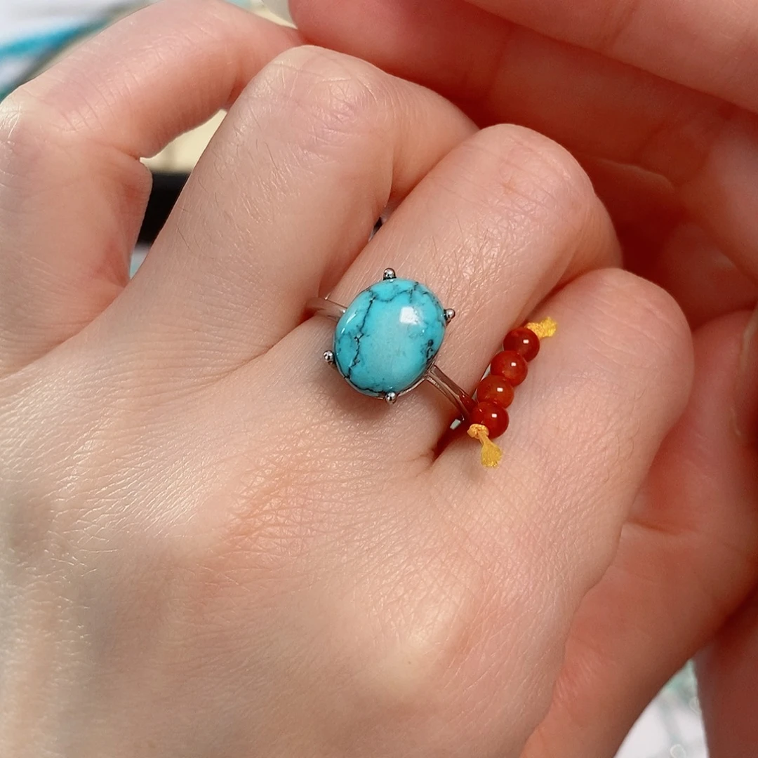 南红玛瑙银S925镶嵌珠宝奇石