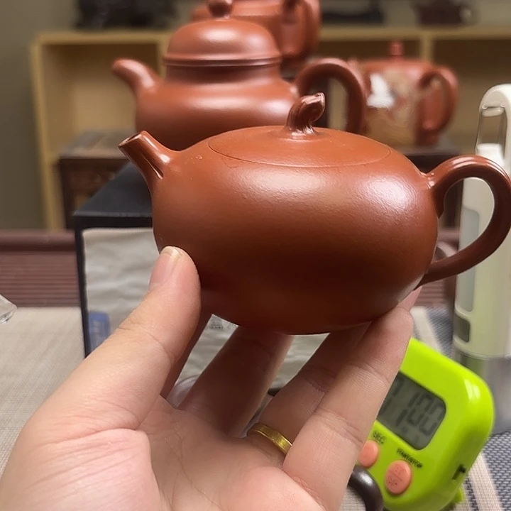太***坑茶壶紫砂微瑕处理