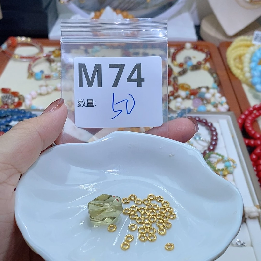 水晶珠宝半成品银S925镶嵌柒**?M74