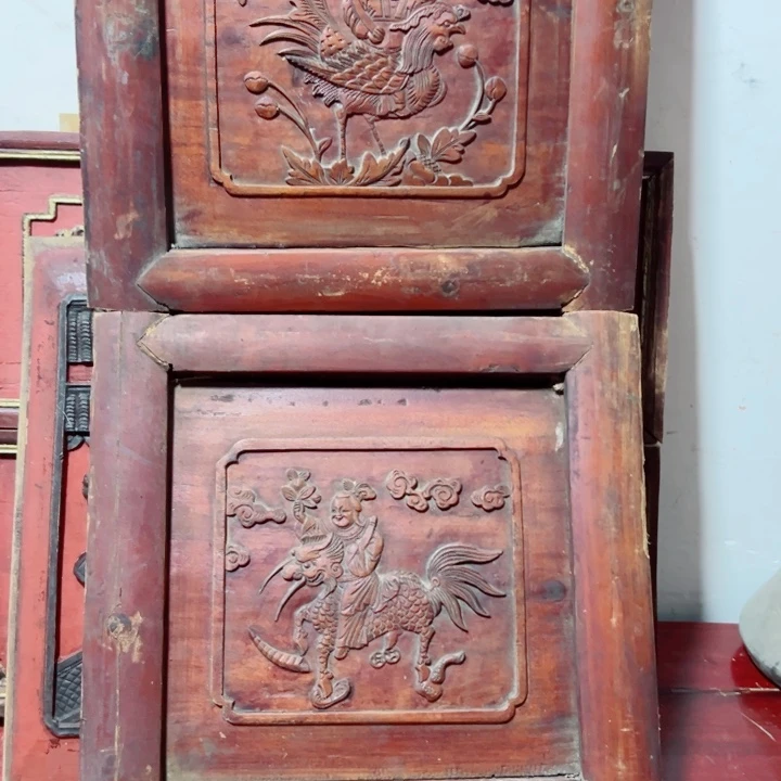 福***顺木木雕工艺品摆件