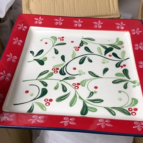 盘陶瓷制品满25拼单发货默认微瑕