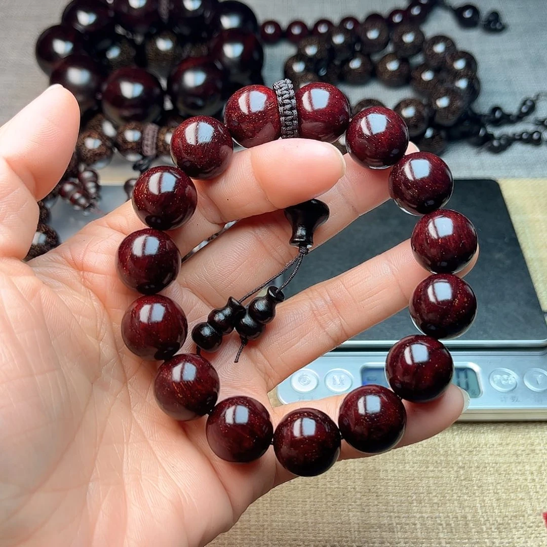 檀香紫檀（小叶紫檀）1.5 15颗