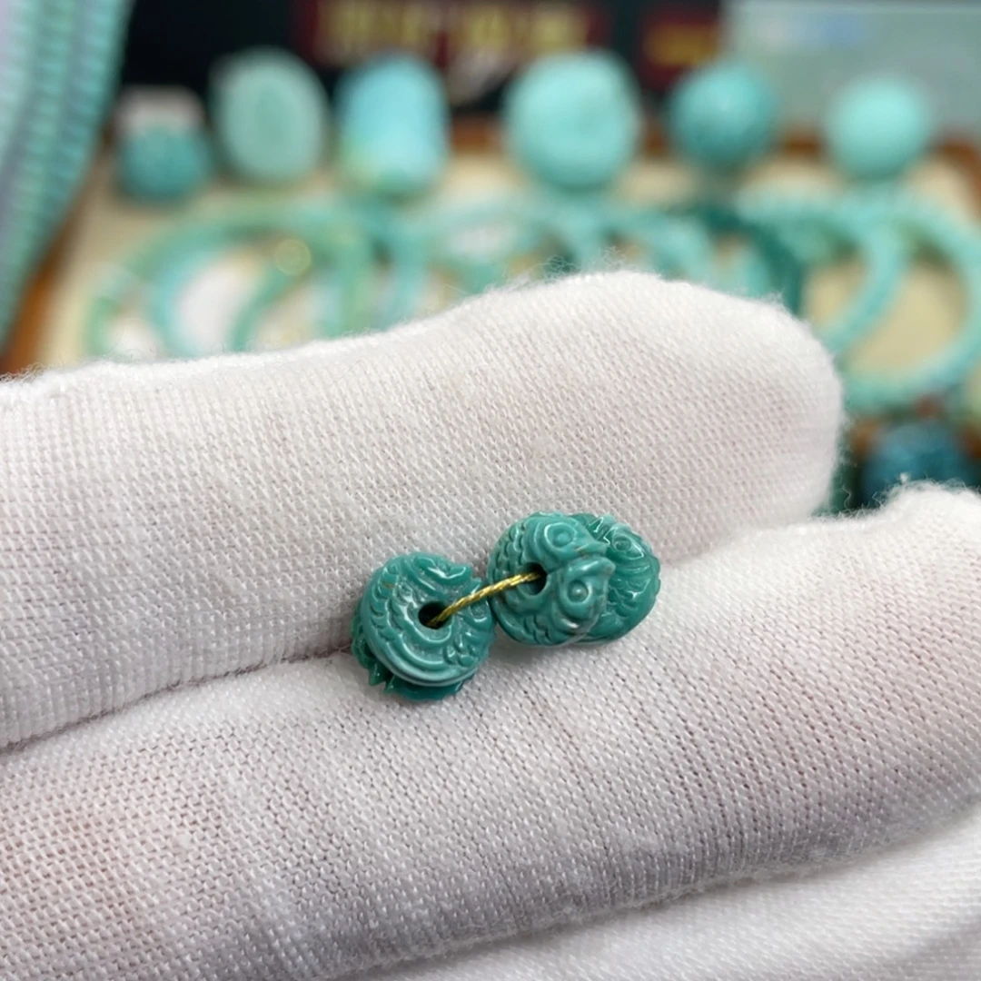 绿松石未镶嵌配饰